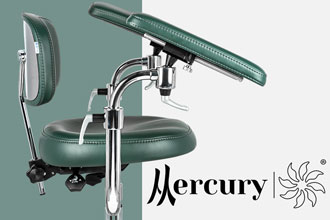 Стулья для стоматологов Mercury: комфорт, безопасность, стиль