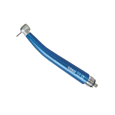 CX207-C1-4 - турбинный наконечник с одноточечным спреем, синий цвет, для 4-х канального соединения