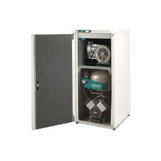 EKOM DUO 2V - компрессор с отсасывателем в одном корпусе для 1-2 стоматологических установок (140 л/мин)