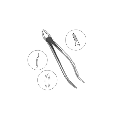 Щипцы для удаления зубов верхние премоляры (11-35A) | HLW Dental Instruments (Германия)