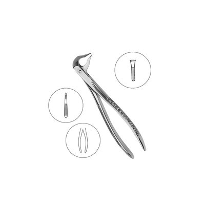 Щипцы для удаления зубов с глубоким захватом, нижние премоляры | HLW Dental Instruments (Германия)