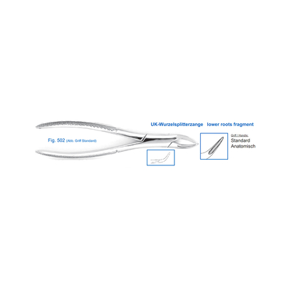 Щипцы нижние для удаления корневого фрагмента | HLW Dental Instruments (Германия)