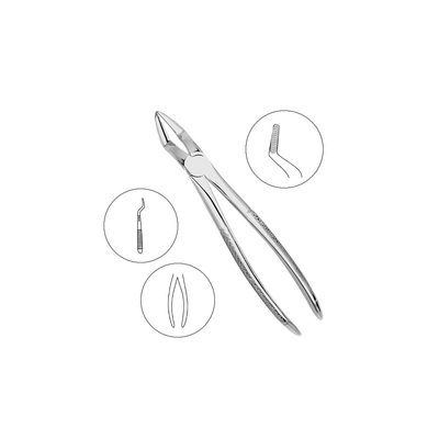 Щипцы для удаления зубов верхние корневые (11-51) | HLW Dental Instruments (Германия)