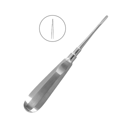 Люксатор прямой удлиненный, 3 мм | HLW Dental Instruments (Германия)