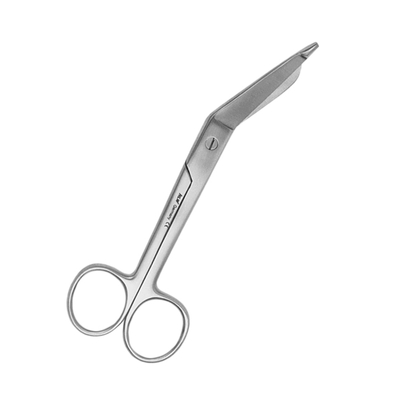 Ножницы угловые для снятия повязок и тейпов, 145 мм | HLW Dental Instruments (Германия)
