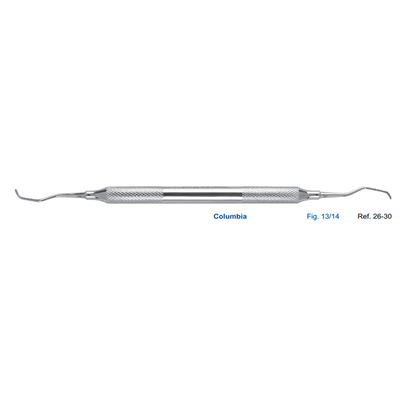 Кюрета Columbia, форма 13/14, ручка диаметр 8 мм | HLW Dental Instruments (Германия)