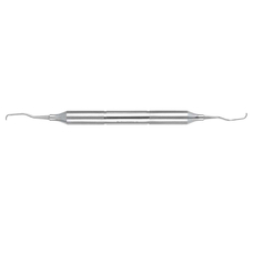 Кюрета парадонтологическая Gracey MF, форма 1/2, ручка DELUX, диаметр 10 мм, экстра легкая