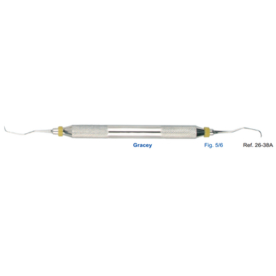 Кюрета парадонтологическая Gracey, форма 5/6, ручка CLASSIC, диаметр 10 мм | HLW Dental Instruments (Германия)