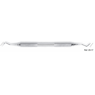 Гладилка обратная, жесткая, с острым краем (29-17) | HLW Dental Instruments (Германия)