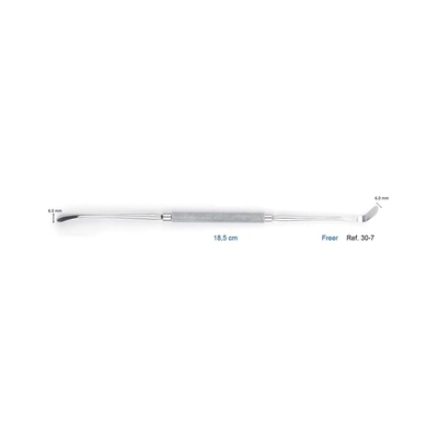 Распатор Freer, 18,5 см, 6,5-6,0 мм | HLW Dental Instruments (Германия)