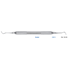 Скейлер парадонтологический, форма 204S, ручка диаметр 8 мм