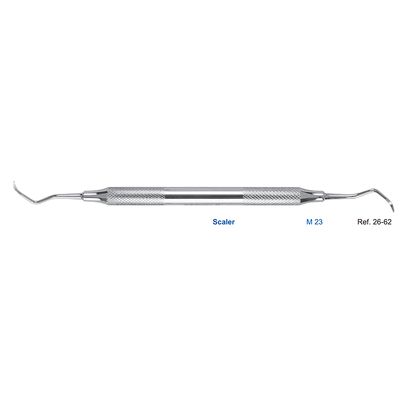 Скейлер пародонтологический, форма M23, диаметр ручки 10 мм | HLW Dental Instruments (Германия)