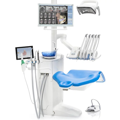 Planmeca Compact i5 - стоматологическая установка с креплением консоли врача над пациентом, верхняя подача | Planmeca (Финляндия)