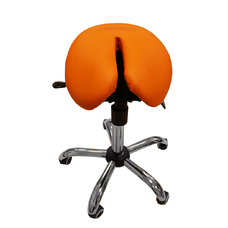 Gravitonus EZDuo Tiny - эргономичный и компактный стул-седло, двуразделенное седло