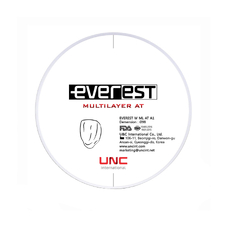 Everest Multilayer AT - циркониевый диск многослойный, предварительно окрашенный, диаметр 98 мм