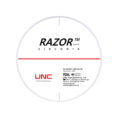 Razor 1300 - циркониевый диск однослойный, монохромный, диаметр 98 мм | UNC (Ю. Корея)
