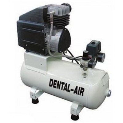 Dental Air 1/24/3-C - безмасляный воздушный компрессор с дополнительным звукоизолирующим сборным кожухом (100 л/мин) на 1 установку | Werther Int. (Италия)