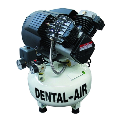Dental Air 3/24/5 - безмасляный воздушный компрессор на 3 установки, без кожуха, 200 л/мин | Werther Int. (Италия)
