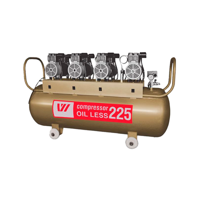W-613 - безмасляный компрессор для 5-ти стоматологических установок с ресивером 225 л (520 л/мин) | WuerWei (Китай)