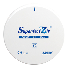 Aidite SHTC - циркониевый диск высоко-прозрачный, предварительно окрашенный, диаметр 98 мм