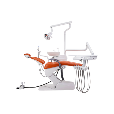 AJ 11 ECO  - стоматологическая установка с верхней/нижней подачей инструментов, с подкатным модулем | Ajax (Китай)