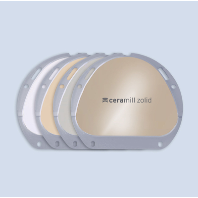 Ceramill Zolid - заготовки из транслюцентного циркона | Amann Girrbach AG (Австрия)