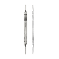 Ручка для скальпеля двойная, №3 и №4, длина 160 мм