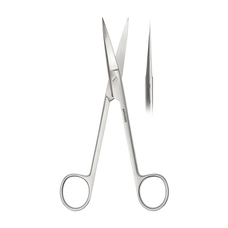Ножницы хирургические прямые Metzenbaum-Fine, остроконечные, длина 145 мм