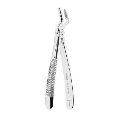 Щипцы N52 для удаления корней и клыков верхней челюсти, широкие губки, форма «байонет» | Asa Dental (Италия)