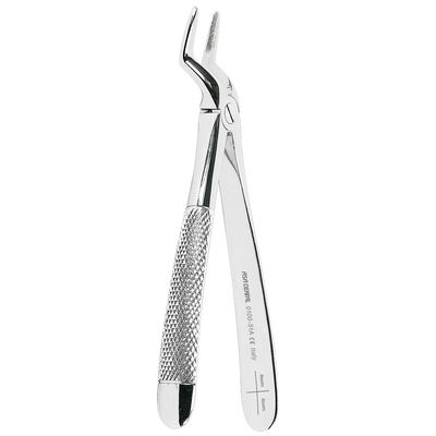 Щипцы N51A для удаления корней верхней челюсти, узкие губки, форма «байонет» | Asa Dental (Италия)