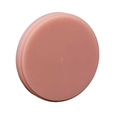 PMMA Pink - блок-заготовка из полиметилакрилата для CAM, розовая, диаметр 98 мм | Audental (Китай)