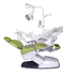 Azimut 400A Classic MO - стоматологическая установка с верхней/нижней подачей инструментов, мягкой обивкой кресла и двумя стульями | Azimut (Китай)