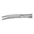 BC189R - ножницы препаровальные по Gorney, изогнутые, тупоконечные, зубчатые лезвия, длина 195 мм | B. Braun Aesculap (Германия)