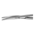BC295W - ножницы лигатурные, изогнутые, одно лезвие зубчатое, серия Durotip, длина 180 мм | B. Braun Aesculap (Германия)