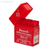 Bausch BK 02 - артикуляционная бумага I-формы красная, толщина 200 мкм, 300 листов | Bausch (Германия)