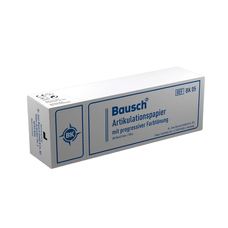 Bausch BK 05 - артикуляционная бумага синяя, толщина 200 мкм, 300 листов