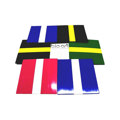 Soft Plate Bicolor Mix - термоформовочные пластины для вакуумформера Plastvac P7, мягкие, 3 мм, 5 шт. | Bio-Art (Бразилия)