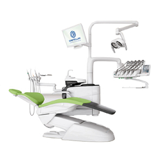 SKEMA 8 - стоматологическая установка с верхней подачей инструментов