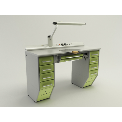 OPERATIVE 03 - стол зубного техника на одно рабочее место| CATO (Италия)