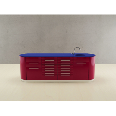Valdobbiadene  - комплект мебели для хранения стоматологических инструментов, с выдвижными ящиками| CATO (Италия)