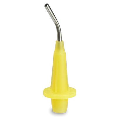 Mixing Nozzle Tips (18 размер, жёлтые) - смешивающие канюли, 144 шт. | Centrix (CША)