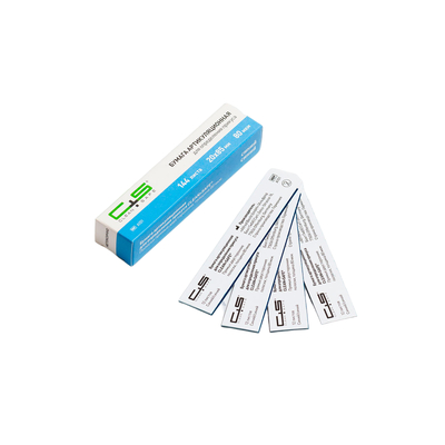 Артикуляционная бумага для определения прикуса, прямые, цвет синий, толщина 80 мкм | CLEAN+SAFE (Германия)