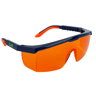 HB-S03AOR - защитные очки для врача, оранжевые | CLEAN+SAFE (Китай)