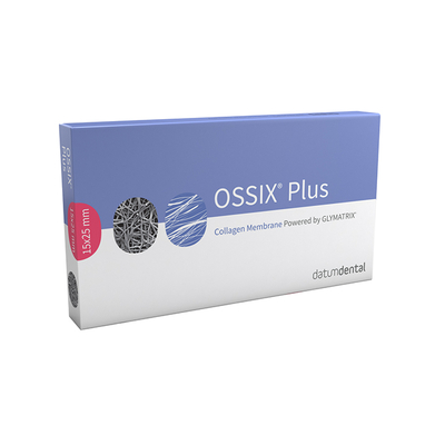 Ossix Plus ОХР1525 - коллагеновая мембрана, 15x25 мм | Datum Dental (Израиль)