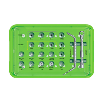 GXIFU NR Line Surgical Kit - набор хирургических инструментов | Dentium (Ю.Корея)