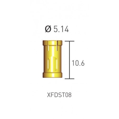 XFDST 08 - ограничители для фрез Линдеманна | Dentium (Ю.Корея)