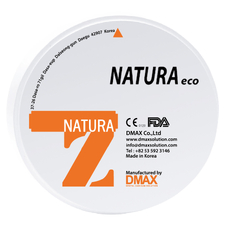 Natura eco  - циркониевый диск, белый, диаметр 98 мм