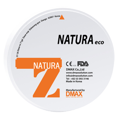 Natura eco  - циркониевый диск, белый, диаметр 98 мм | DMAX Co., Ltd (Ю. Корея)
