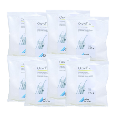 Orotol Ultra - порошок для очистки аспирационных систем, 4 кг (8 шт. по 0,5 кг) | Dürr Dental (Германия)