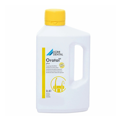 Orotol Plus - концентрат для дезинфекции и ухода за отсасывающими системами, 2,5 л | Dürr Dental (Германия)